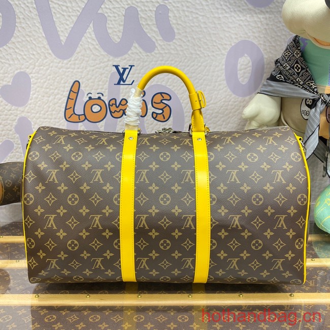 Louis Vuitton Keepall Bandouliere 50 M46769 Yellow