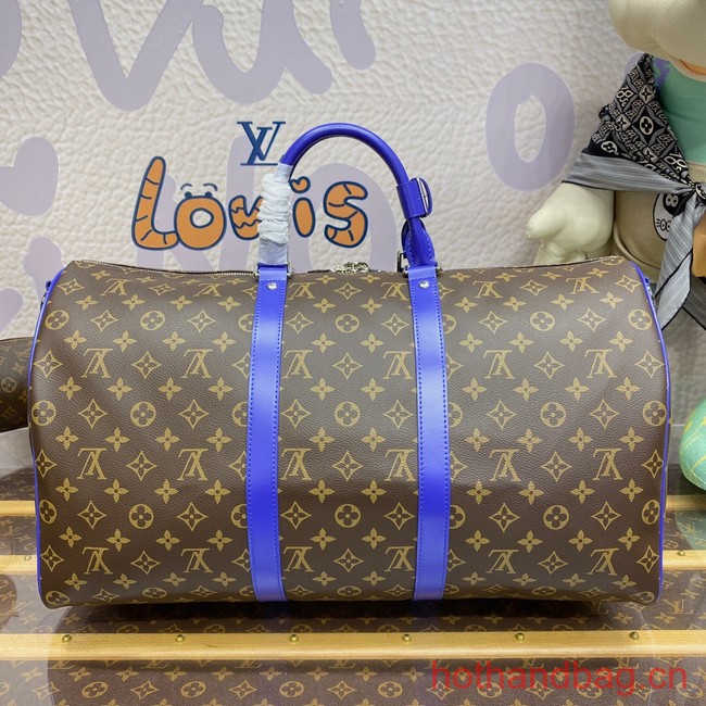 Louis Vuitton Keepall Bandouliere 50 M46769 blue