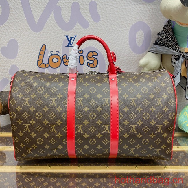 Louis Vuitton Keepall Bandouliere 50 M46769 red