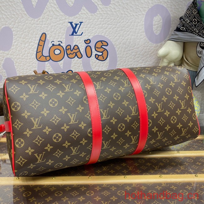 Louis Vuitton Keepall Bandouliere 50 M46769 red