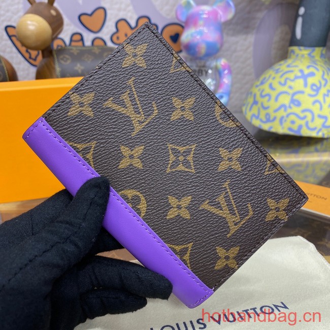 Louis Vuitton Passport Cover M82862 Purple