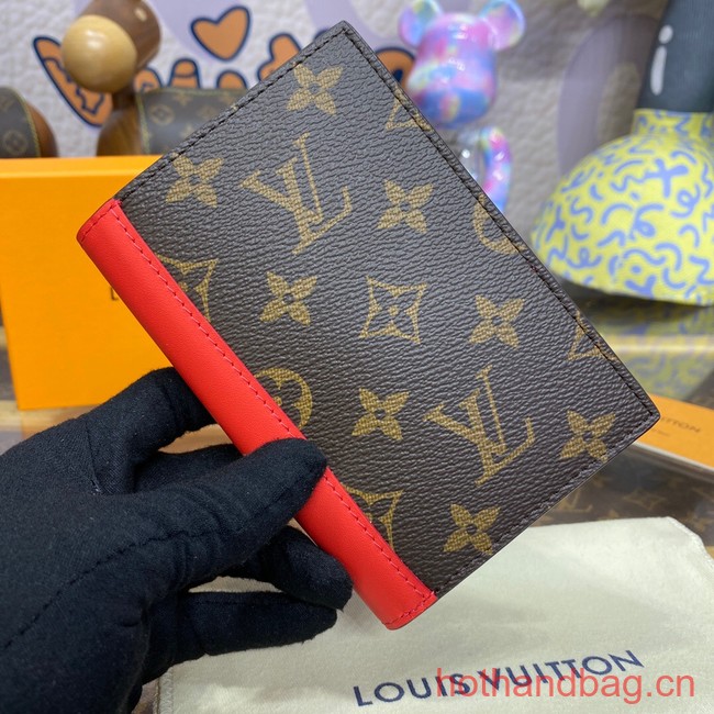 Louis Vuitton Passport Cover M82862 red