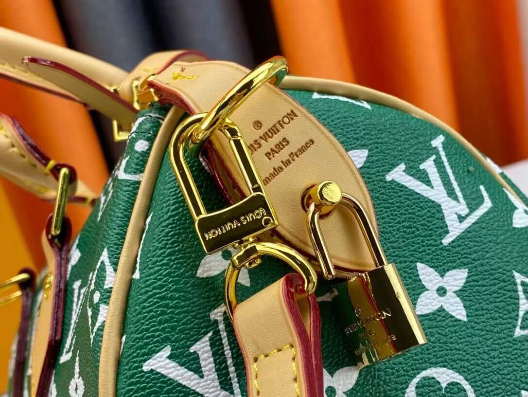 Louis Vuitton LV2024 Speedy 25 M24424 Green