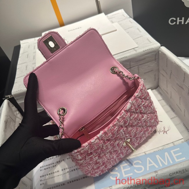 Chanel CLUTCH WITH CHAIN A23P PINK