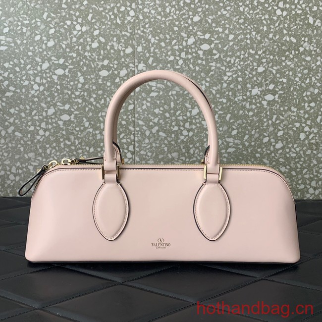 VALENTINO Rockstud calfskin bag KSE0NO light pink