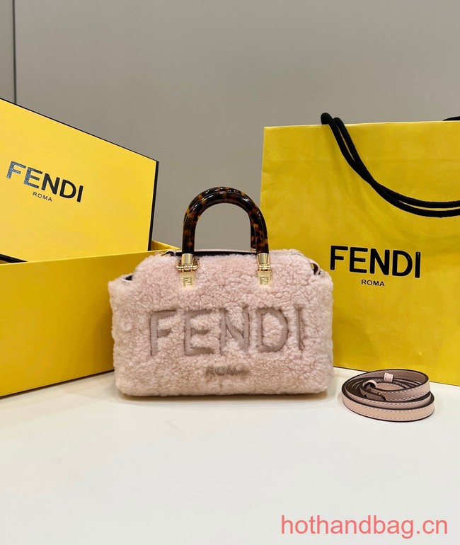 Fendi By The Way Mini Small Boston bag 8BS067 pink