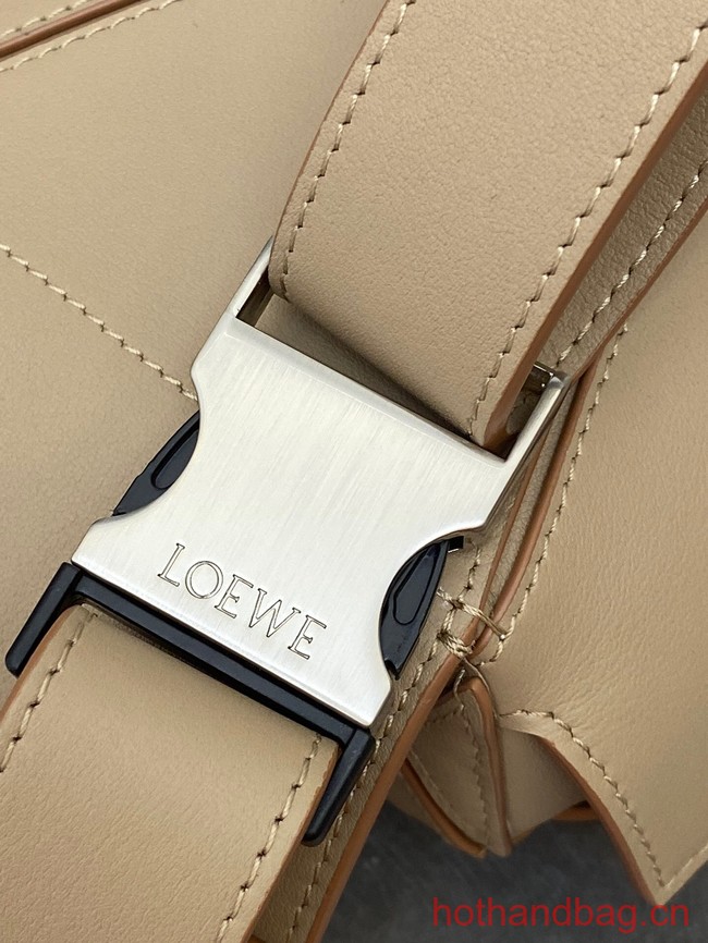 Loewe mini Classic Leather Puzzle Fanny Pack 02948 Apricot