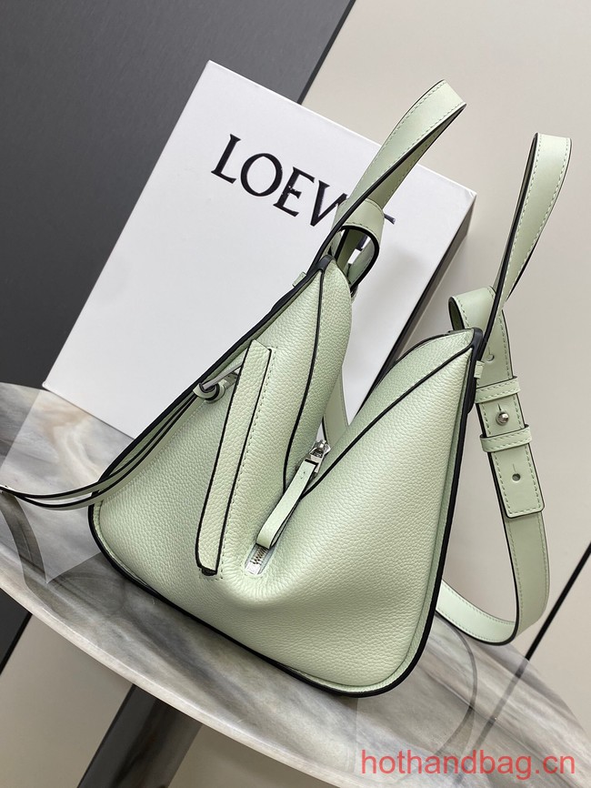 Loewe Classic Soft grain cow leather Hammock bag 46622 light green