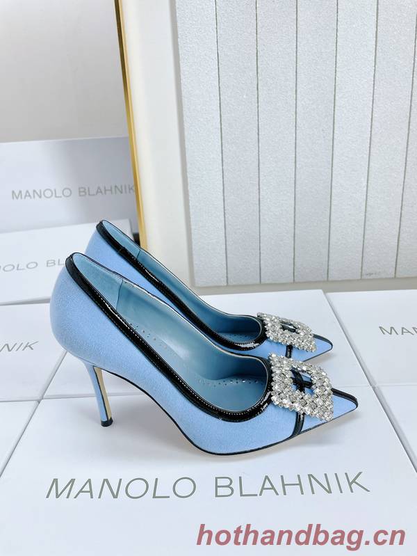 Manolo Blahnik Shoes MBS00050 Heel 10CM