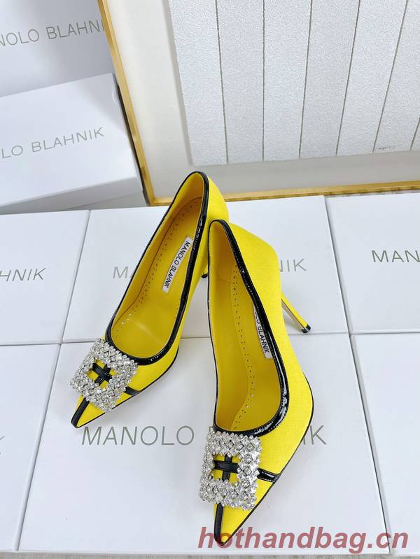 Manolo Blahnik Shoes MBS00053 Heel 10CM