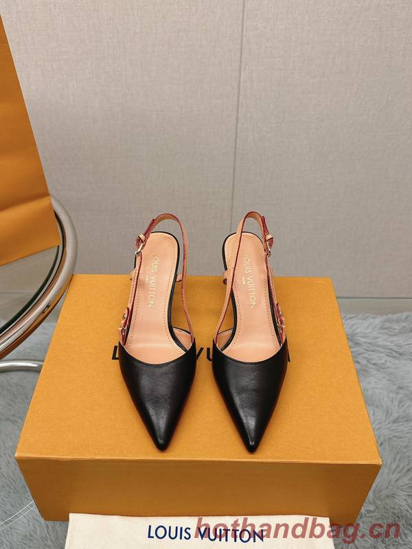 Louis Vuitton Shoes LVS00501 Heel 7.5CM