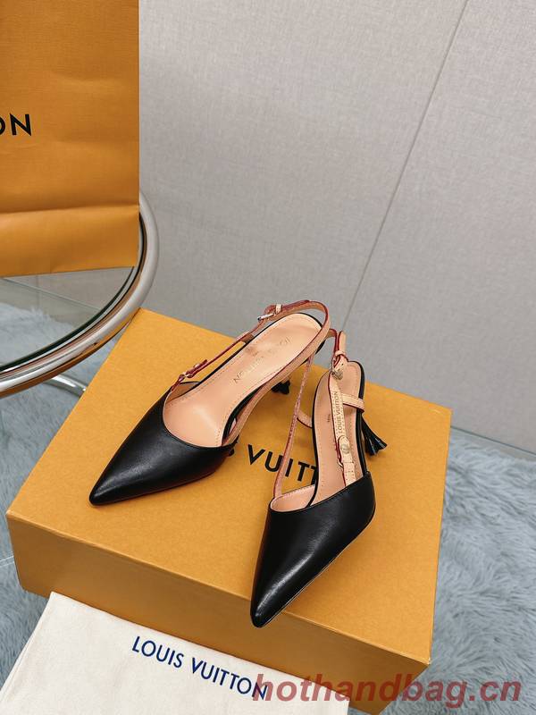 Louis Vuitton Shoes LVS00501 Heel 7.5CM