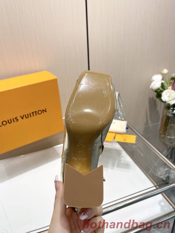 Louis Vuitton Shoes LVS00571 Heel 9CM