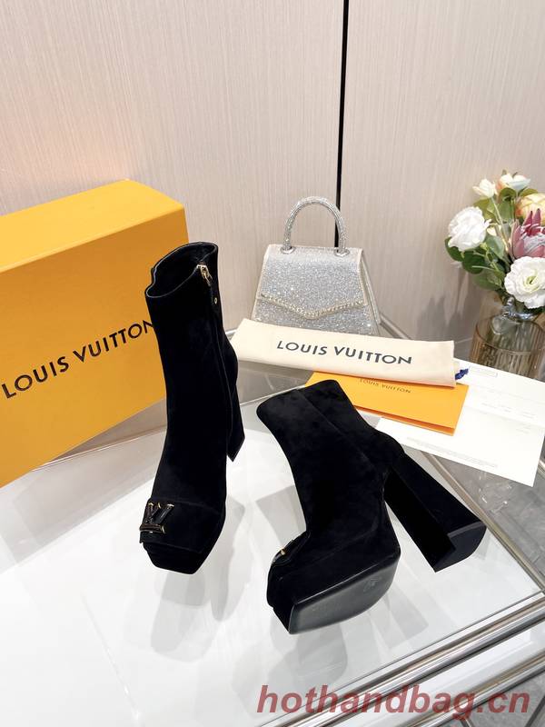 Louis Vuitton Shoes LVS00572 Heel 12CM