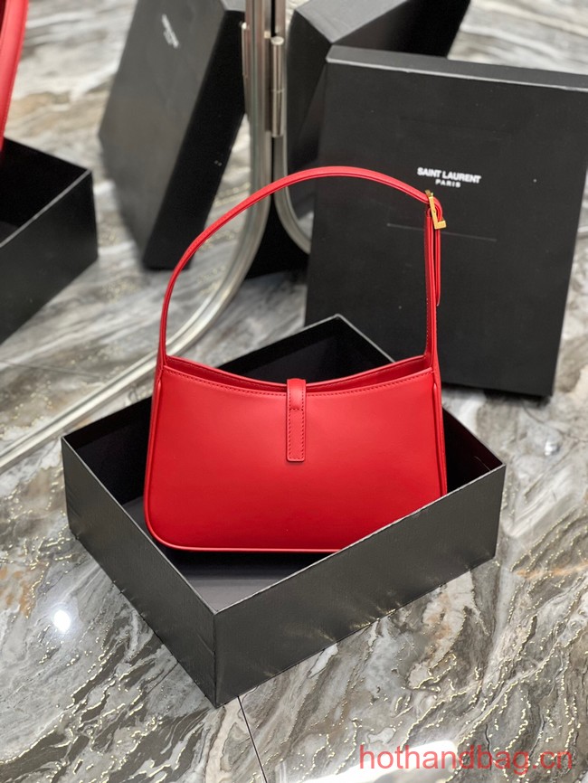 SAINT LAURENT LE 5 A 7 IN SMOOTH LEATHER 657228 RED