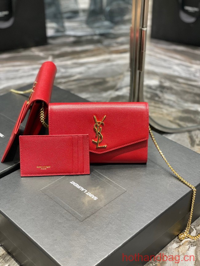 Yves Saint Laurent Pochette Bag 607788 RED