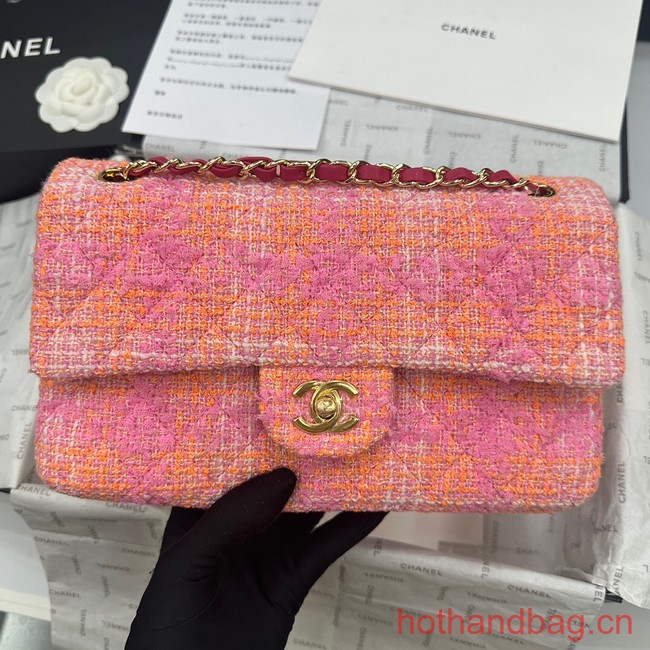 Chanel CLASSIC HANDBAG A01112 pink