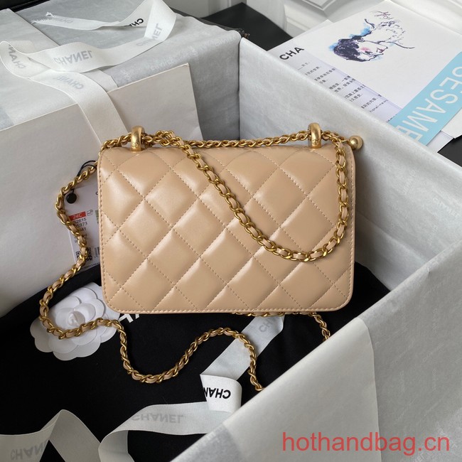 Chanel SMALL FLAP BAG AS2289 Apricot