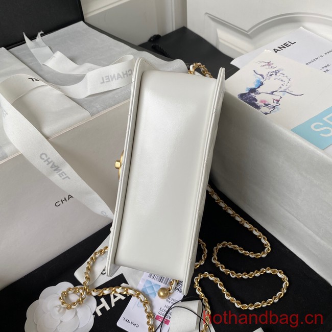 Chanel SMALL FLAP BAG AS2289 white