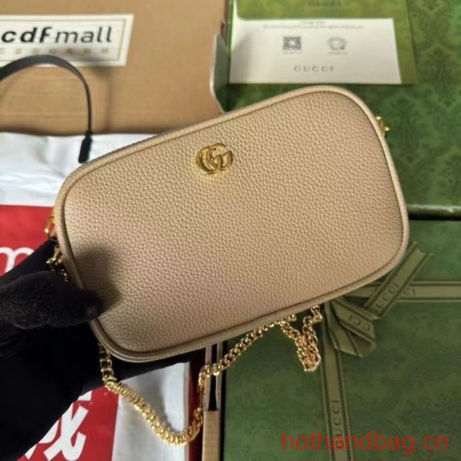 Gucci GG MARMONT MINI SHOULDER BAG 772759 Beige