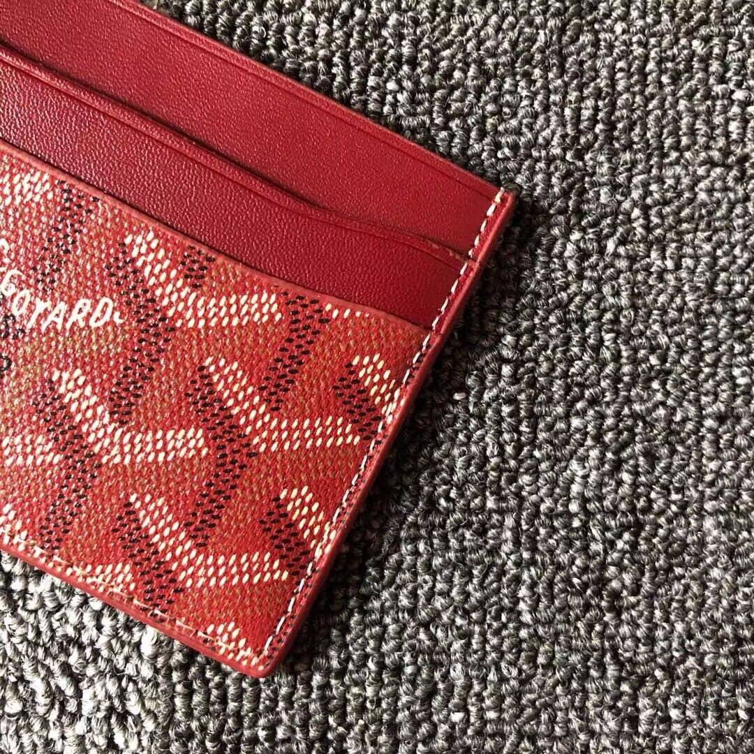 Goyard Card case G9988 Wine