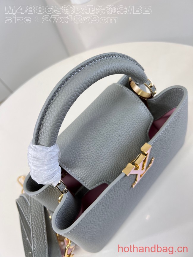 Louis Vuitton Capucines BB M23280 Ice Grey