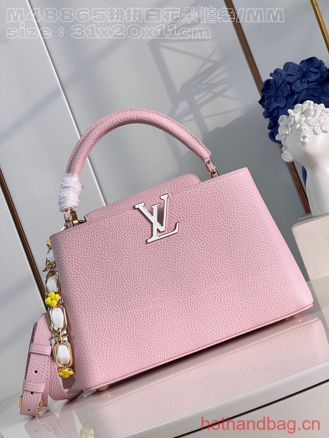 Louis Vuitton Capucines MM M22512 pink