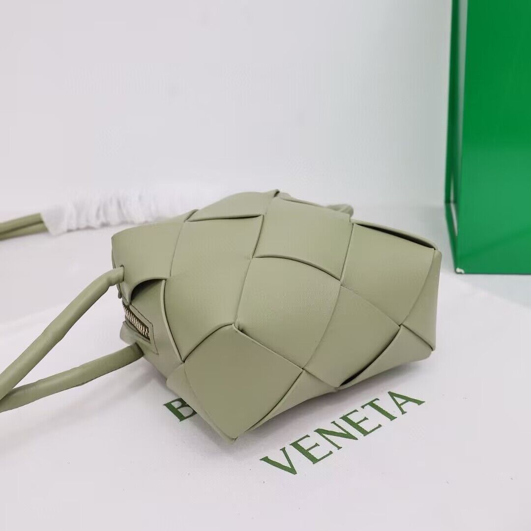 Bottega Veneta Mini Cassette Camera Bag 701915 Light Green