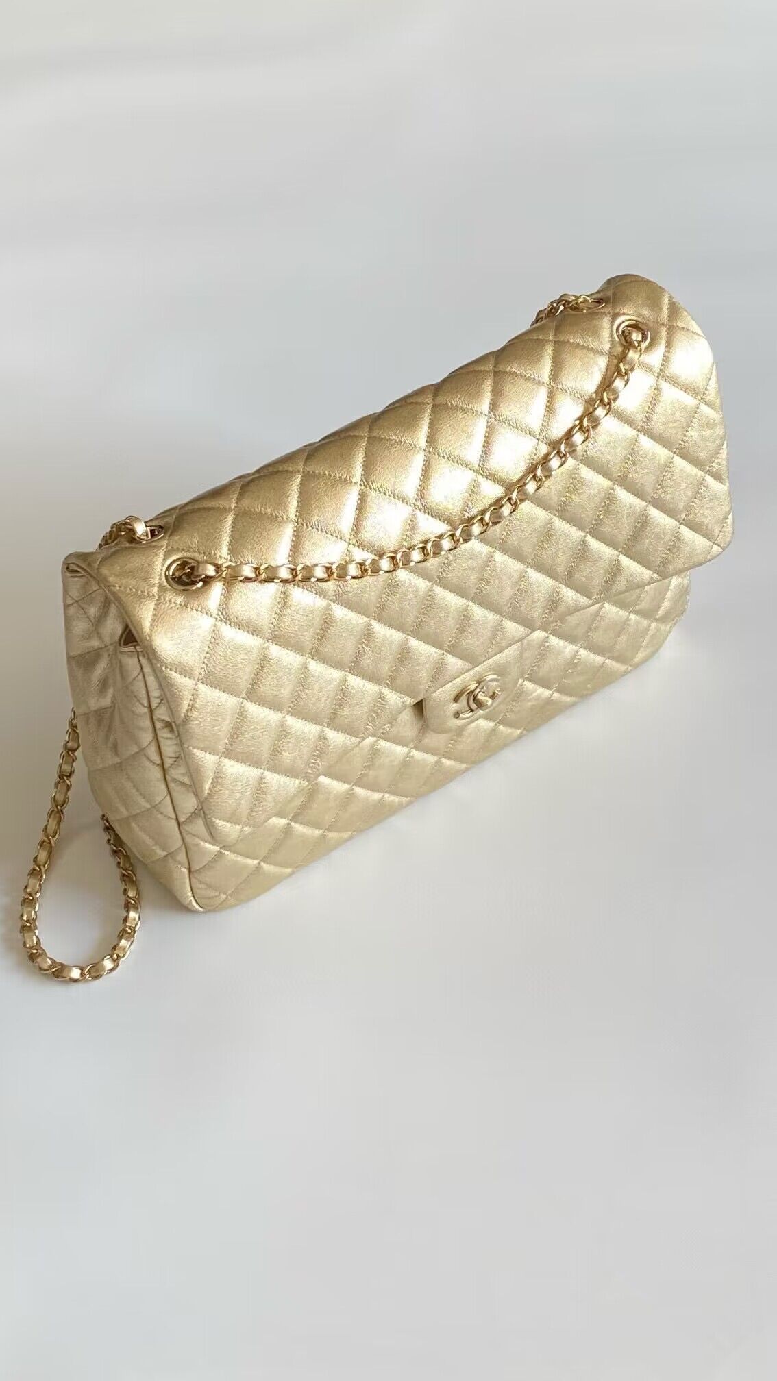 Chanel LARGE 2.55 HANDBAG AS4661 Gold