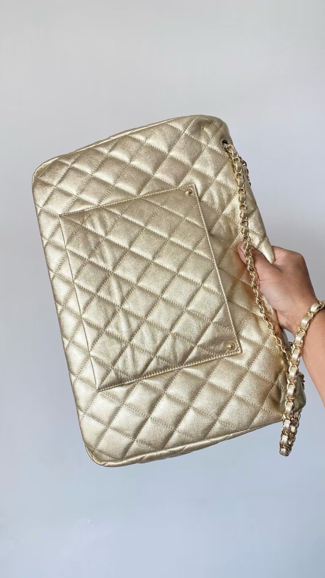 Chanel LARGE 2.55 HANDBAG AS4661 Gold