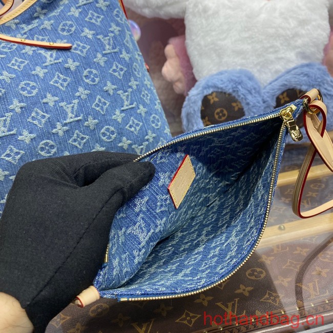 Louis Vuitton CarryAll MM M46855 Denim Blue