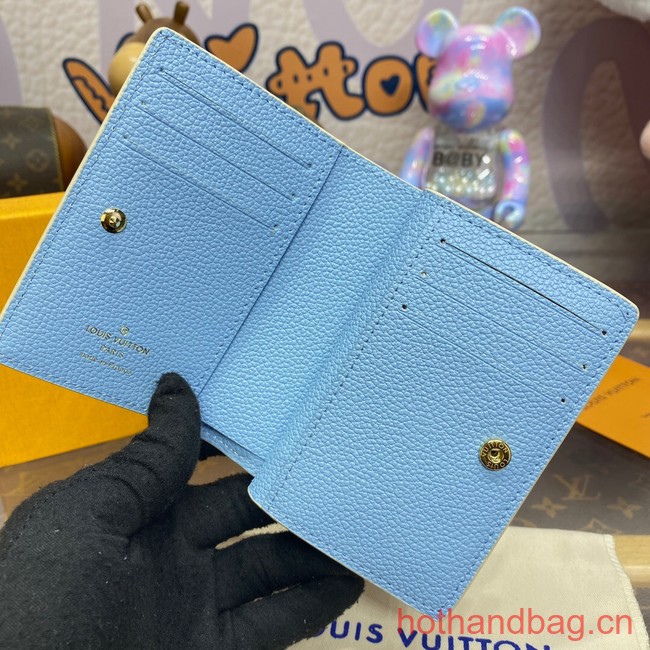 Louis Vuitton Clea Wallet M80151 blue