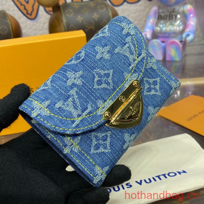 Louis Vuitton Victorine Wallet M82959 Denim Blue