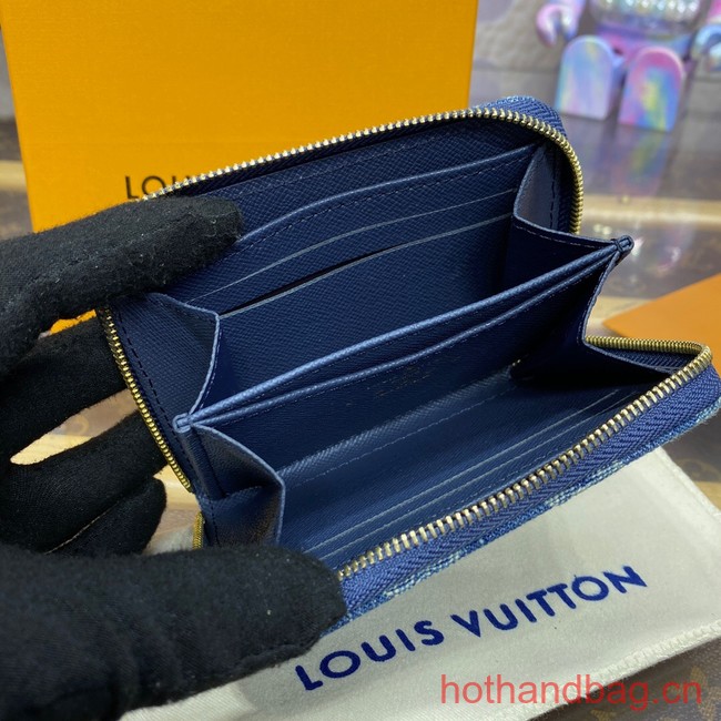 Louis Vuitton Zippy Coin Purse M82957 Denim Blue