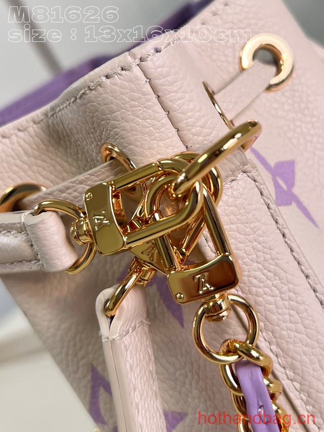 Louis Vuitton Nano Noe M81626 Bubble Tea Mauve