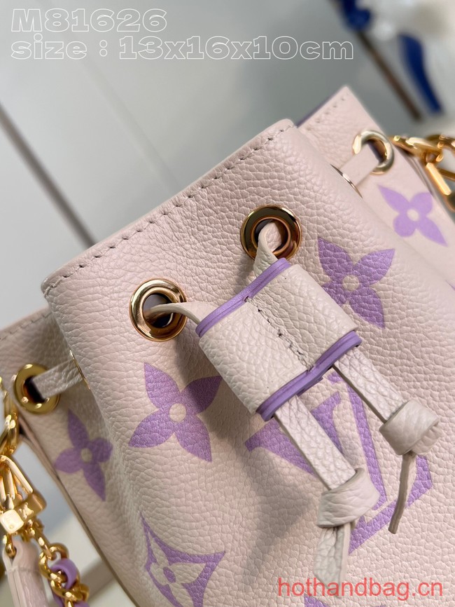 Louis Vuitton Nano Noe M81626 Bubble Tea Mauve