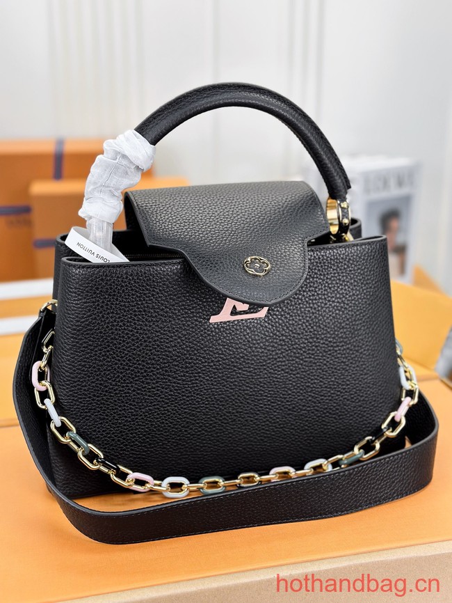 Louis Vuitton Capucines MM M22544 black