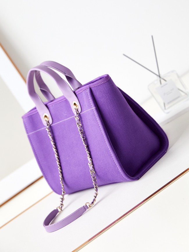 Chanel SHOPPING BAG AS3257 Purple