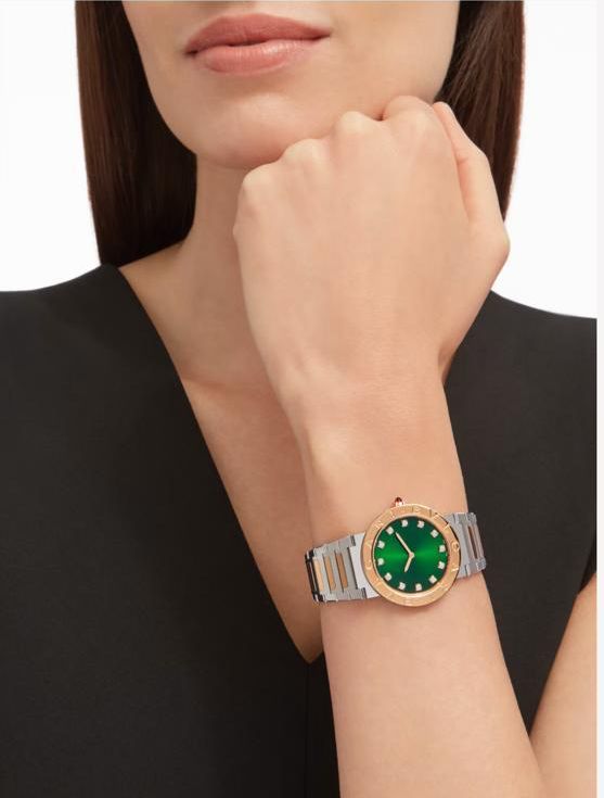 Bvlgari Watch 33MM B30923 Green