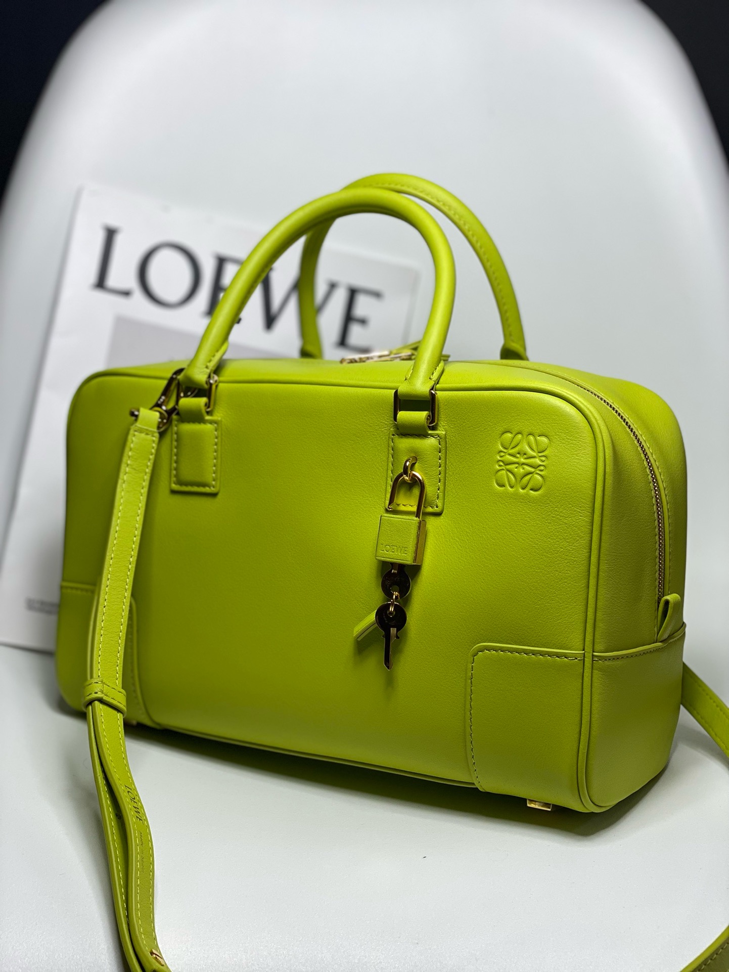 Loewe Original Leather tote 652388 GREEN