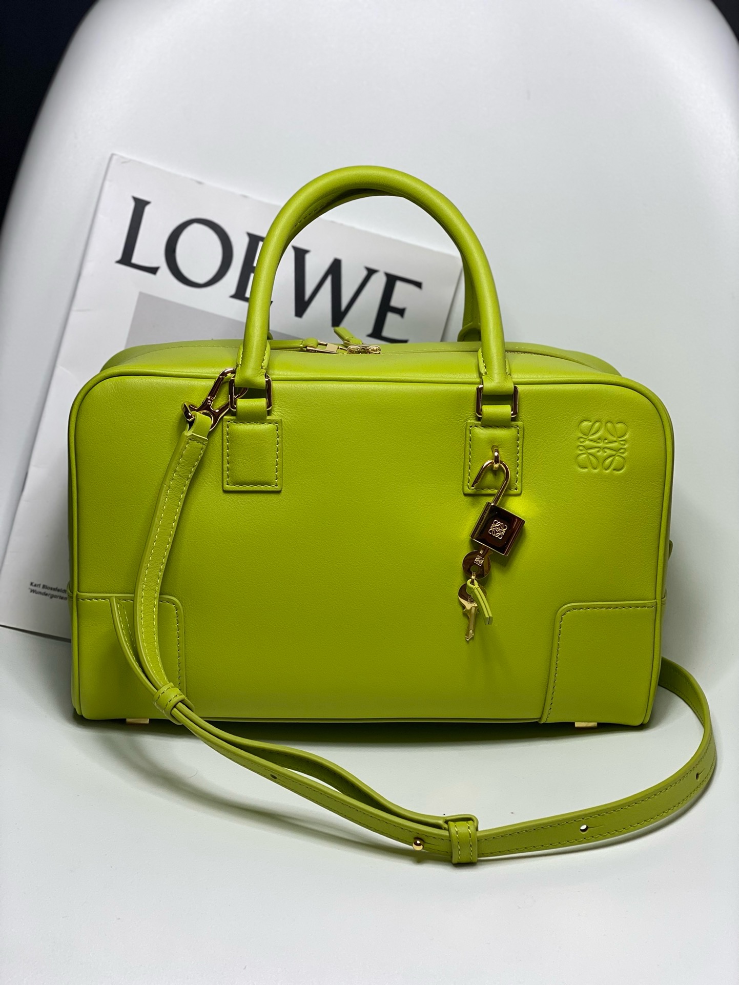 Loewe Original Leather tote 652388 GREEN