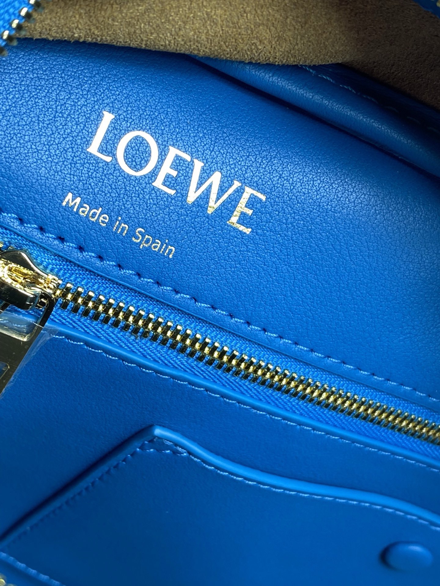 Loewe Original Leather tote 652388 blue