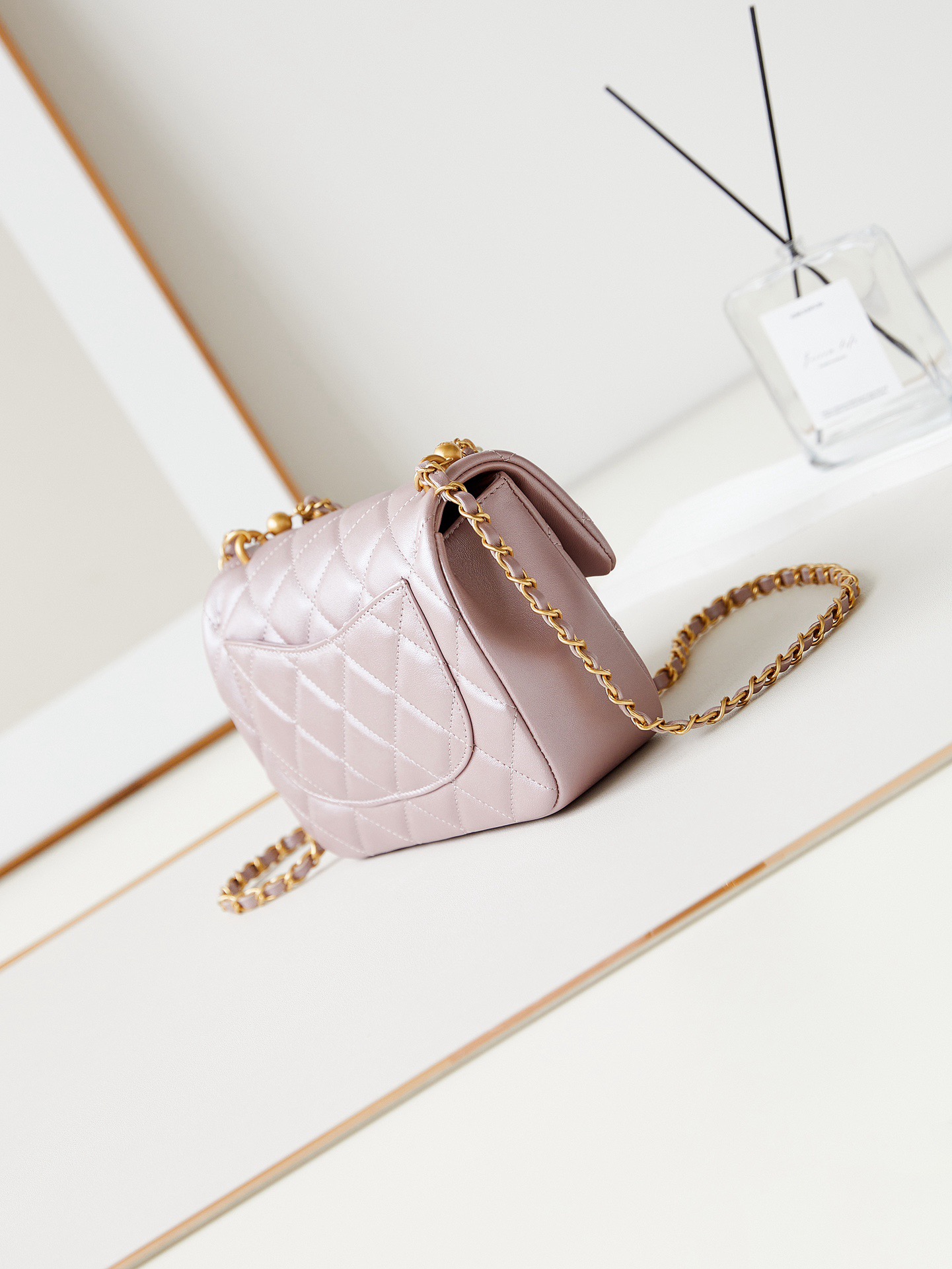 Chanel SMALL FLAP BAG AS4384 pink