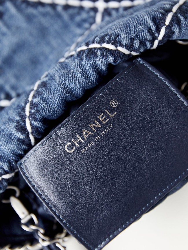 CHANEL 22 MINI HANDBAG AS3980 Denim