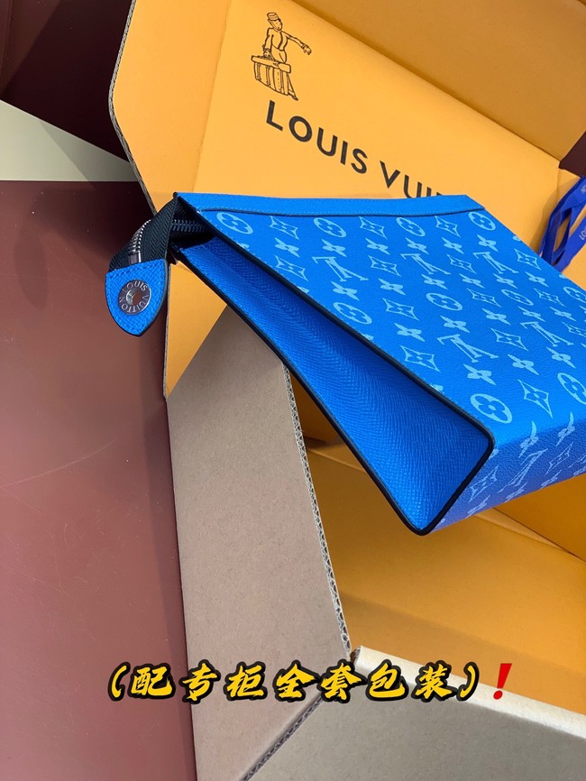 Louis Vuitton Pochette Voyage MM M83099 blue