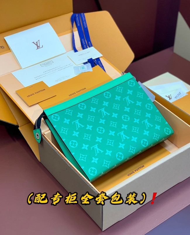 Louis Vuitton Pochette Voyage MM M83099 green