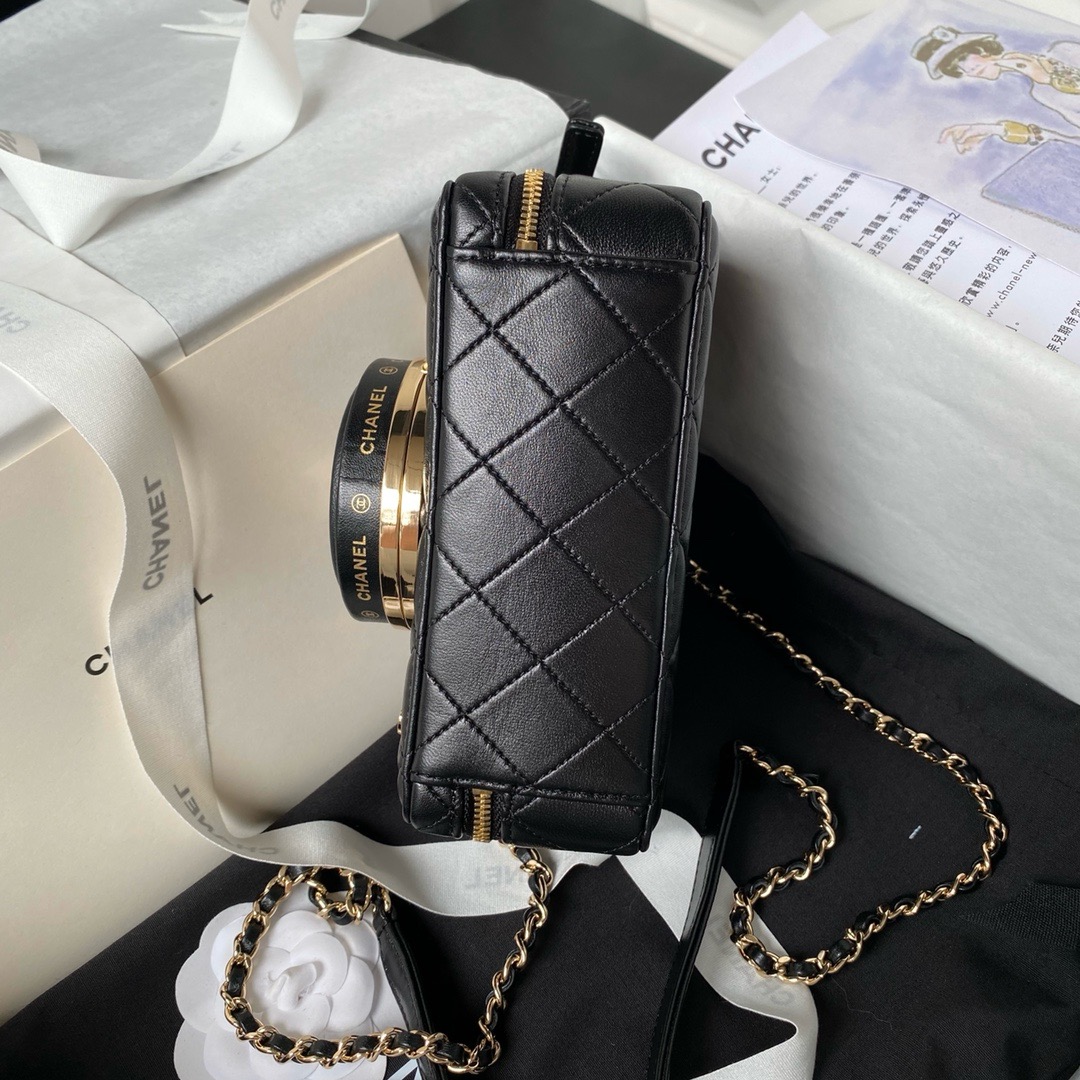 Chanel CAMERA BAG AS4817 black