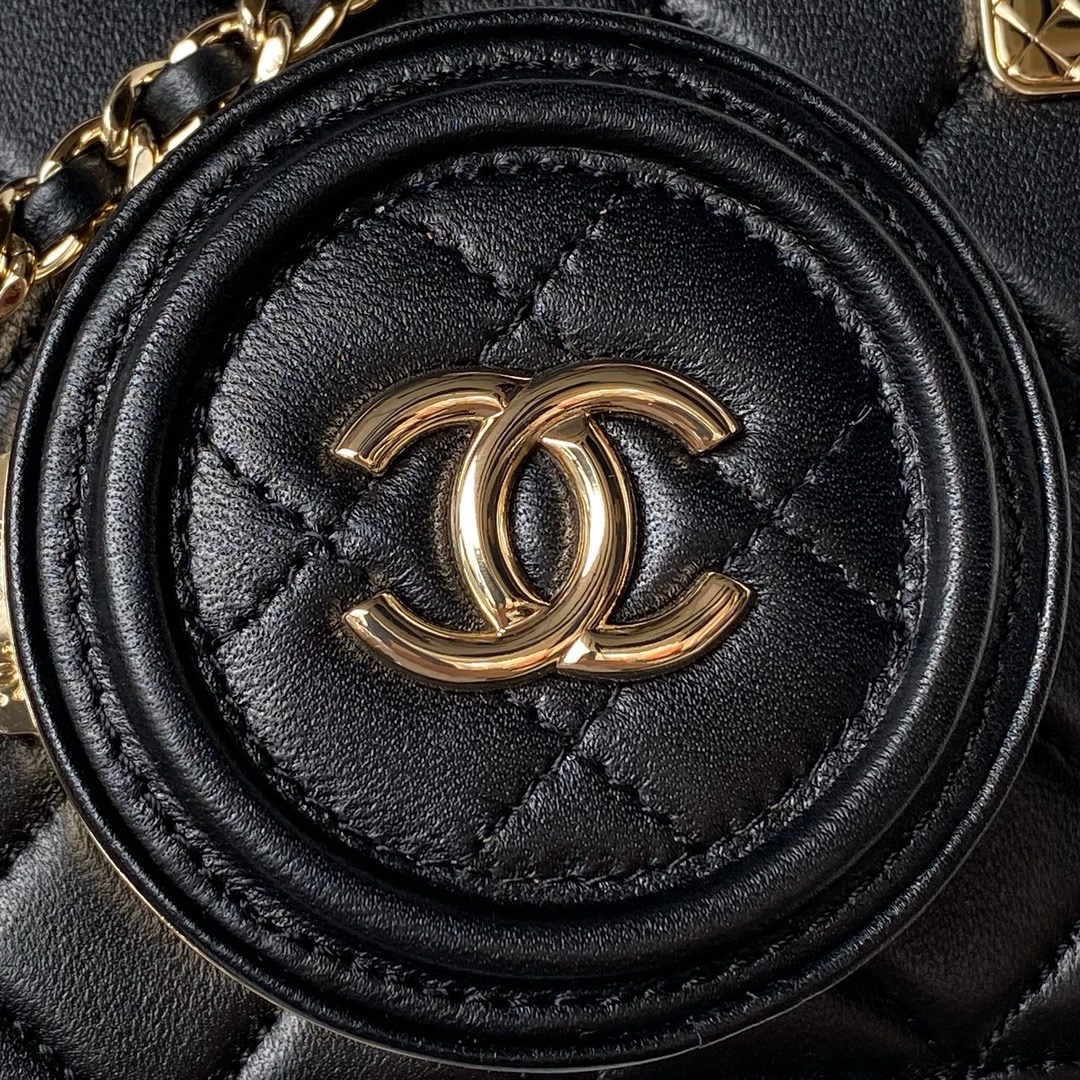 Chanel CAMERA BAG AS4817 black