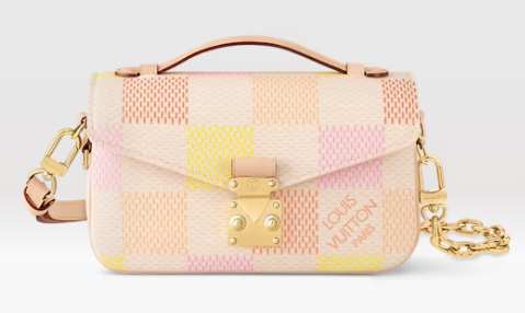 Louis Vuitton Pochette Metis East West N40749 Peach