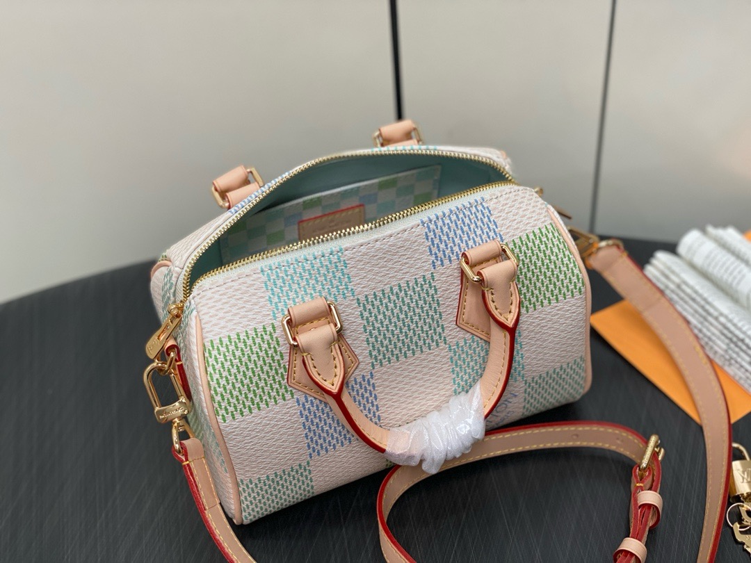 Louis Vuitton Speedy Bandouliere 20 N40515 Pistachio